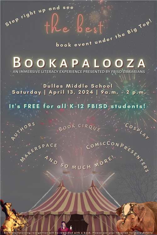  Bookapalooza Flyer